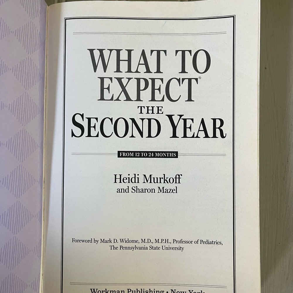 What To Expect The Second Year Paperback Book From 12 To 24 Months Parenting - Picture 6 of 14